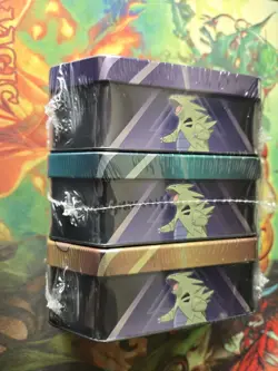 Pokemon TCG - Triple Whammy Collector Factory Sealed Tins x3 (Complete Set) - Image 3