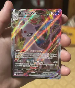 Pokemon TCG Espeon VMAX 065/203 Evolving Skies Lightly Played - Image 1
