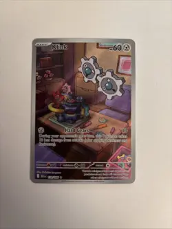 Klink Illustration Rare 139/086 Pokemon TCG Black Bolt NM Pack Fresh - Image 1