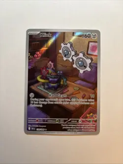 Klink Illustration Rare 139/086 Pokemon TCG Black Bolt NM Pack Fresh - Image 2