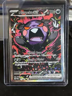 NEW PITCH BLACK SIR: Morpeko ex 117/084 Me05: Pitch Black Holo 2026 Pokemon - Image 1