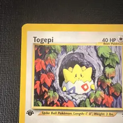 Pokemon TCG Togepi 51/111 Neo Genesis 1st Edition Uncommon Regular 40 HP - Image 3