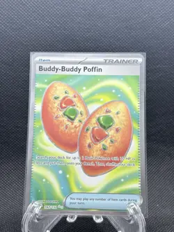 The Pokemon Company Buddy-Buddy Poffin ME01 167/132 Ultra Rare Holo Trainer EN - Image 1