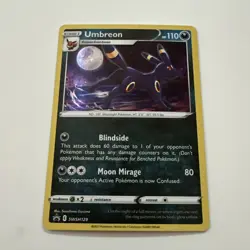 Pokemon Umbreon SWSH129 Promo Holo Stage 1 110 HP English SWSH Promo - Image 1
