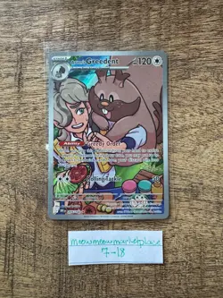 Pokemon TCG Arven's Greedent 205/182 Destined Rivals - Image 1