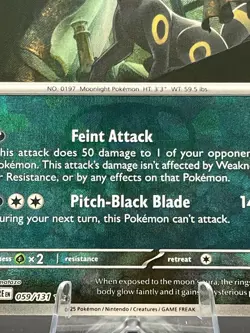 Pokemon TCG Umbreon Master Ball Pattern 059/131 Sv: Prismatic Evolutions - Image 2