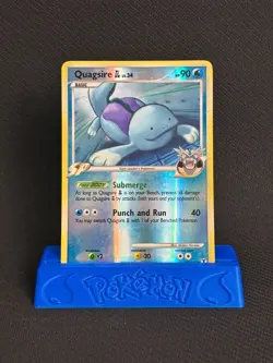 Quagsire GL 76/111 Reverse Holo Pokemon Rising Rivals (LP) - Image 1