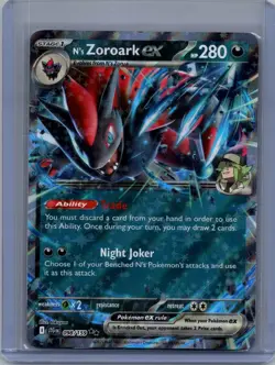 N'S ZOROARK EX 098/159 DOUBLE RARE JOURNEY TOGETHER HOLO NM - Image 1