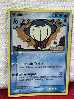 Pokemon TCG Legend Maker Wailmer 69/92 Reverse Holo 80 HP English 2006 NM 10 - Image 3