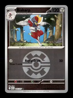 Bisharp (Quick Ball) 147/217 Common Ascended Heroes Pokemon Reverse Holo NM - Image 1