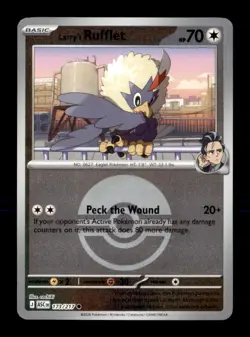 Larry's Rufflet (Poke Ball) 173/217 Ascended Heroes Pokemon Reverse Holo NM - Image 1