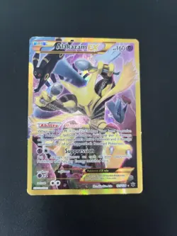 Pokemon Alakazam EX (Secret) 125/124 Fates Collide Holo - Image 1