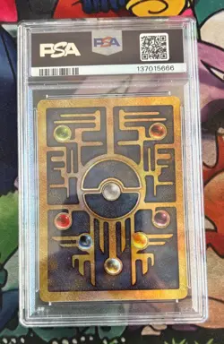 2000 Pokemon Game Movie Promo Ancient Mew "666" in cert # PSA 8 - Image 2