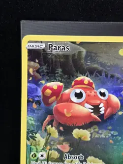 Pokemon Paras GG32/GG70 Crown Zenith Galarian Gallery Holofoil Near Mint - Image 5