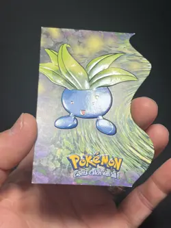 Pokemon Vintage Topps Oddish #43 Die-Cut Embossed EV4 Of 12 Rare LP - Image 4