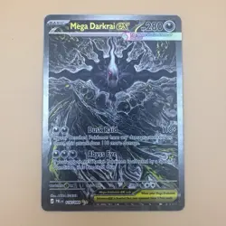 Mega Darkrai EX 116/084 Full Art Holo EX English 2026 280 HP Pokemon TCG - Image 1