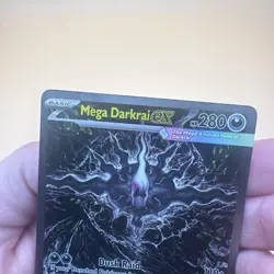 Mega Darkrai EX 116/084 Full Art Holo EX English 2026 280 HP Pokemon TCG - Image 4