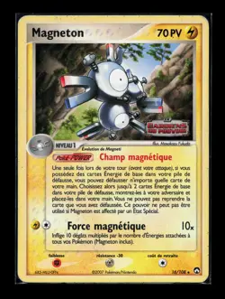 Carte Pokemon Magneton 16/108 Reverse Ex GDP Gardiens Du Pouvoir Bloc EX - Image 1