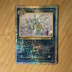 Pokemon TCG Seadra Legendary Collection 63/110 Reverse Holo LP WOTC - Image 1