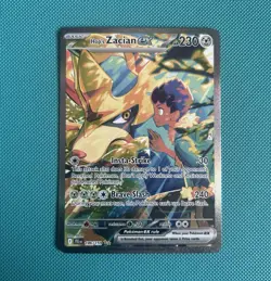 The Pokemon Company Hop's Zacian ex 186/159 Sv09 SAR Full Art Holo English - Image 1