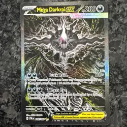 Pokemon TCG Mega Darkrai EX SIR 116/084 Pitch Black Near Mint English - In Hand - Image 1