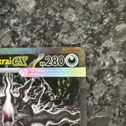 Pokemon TCG Mega Darkrai EX SIR 116/084 Pitch Black Near Mint English - In Hand - Image 3