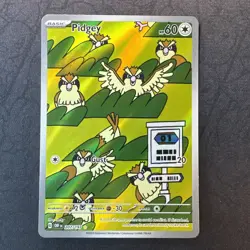 Pidgey 207/197 SV03: Obsidian Flames Holo Pokemon - Image 1
