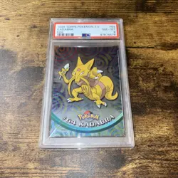 1999 TOPPS POKEMON TV FOIL KADABRA #64 PSA 8 NM-MT! WOTC! - Image 1