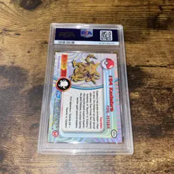 1999 TOPPS POKEMON TV FOIL KADABRA #64 PSA 8 NM-MT! WOTC! - Image 2