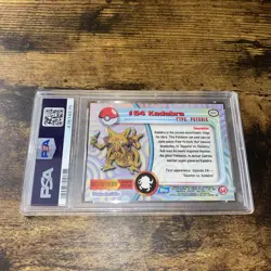 1999 TOPPS POKEMON TV FOIL KADABRA #64 PSA 8 NM-MT! WOTC! - Image 3