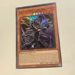 Red-Eyes Metal Claws Dragon ALIN-EN025 1st Edition Yu-gi-oh TCG HOLO - Image 1