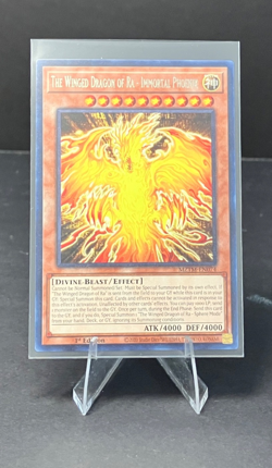 Yugioh The Winged Dragon of Ra - Immortal Phoenix MZTM-EN074 Rare 1st Ed - Image 1