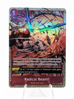 One Piece TCG Best Selection Vol. 1 Radical Beam OP01-029 - NM - Image 1
