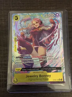 Jewelry Bonney (Parallel) OP08-105 Foil Two Legends One Piece English - Image 1