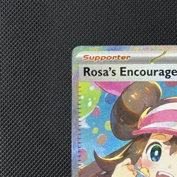 Rosa's Encouragement 123/088 Perfect Order SIR Trainer Pokemon TCG - Near Mint - Image 2