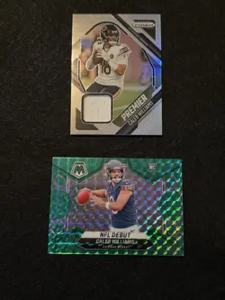 Caleb Williams Card Lot. RC and Patch - Image 1