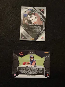 Caleb Williams Card Lot. RC and Patch - Image 2