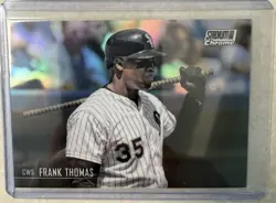 2021 Topps Stadium Club Chrome Refractor Frank Thomas card number 262 - Image 1