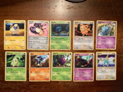 10 VINTAGE Pokemon Cards from Classic Sets!! - Image 1