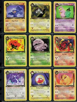 Complete 1st Edition Team Rocket Non-Holo Set 18-82 WOTC Vintage Pokemon Cards - Image 4