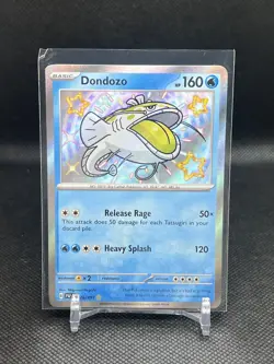 Pokemon Card Dondozo 126/091 Paldean Fates HOLO RARE NM - Image 1