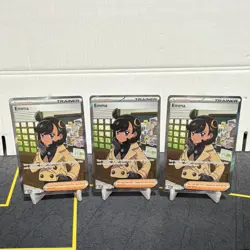 Pokemon TCG: Chaos Rising Emma 107/086 3x card lot - Image 1