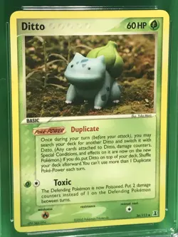 CGC 8.5 NM/MINT+ Ditto [Bulbasaur] 2005 EX Delta Species 36/113 Pokemon VTG TCG - Image 2