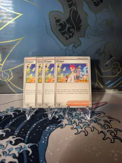 4x Crispin 105/131 - Pokemon Prismatic Evolutions Cards - NM Play Set - Image 1