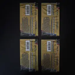 SEALED / UNWEIGHED Sun Moon Team Up 3-card Booster Packs (4 packs / art set) - Image 2