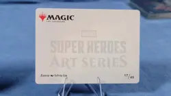 MTG Forest Art Card Marvel Super Heroes #17/45 - Image 5