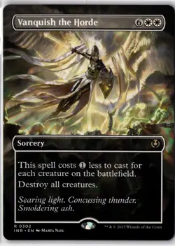 Vanquish the Horde #0302 - Borderless (INR) Innistrad Remastered - Image 1