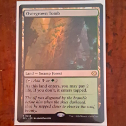 Wizards of the Coast MTG Overgrown Tomb 0266 Eldritch Moon Rare REG ENG 2016 - Image 1