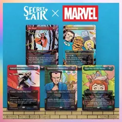 PRESALE MTG Magic The Gathering Secret Lair Marvel Spinner Rack Specials Foil - Image 1