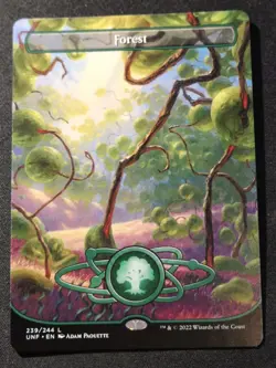 Forest - Full Art - UNF - MTG - EN - NM - 239/244 - Image 1